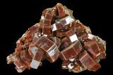 Large, Ruby Red Vanadinite Crystals - Morocco #133727-1